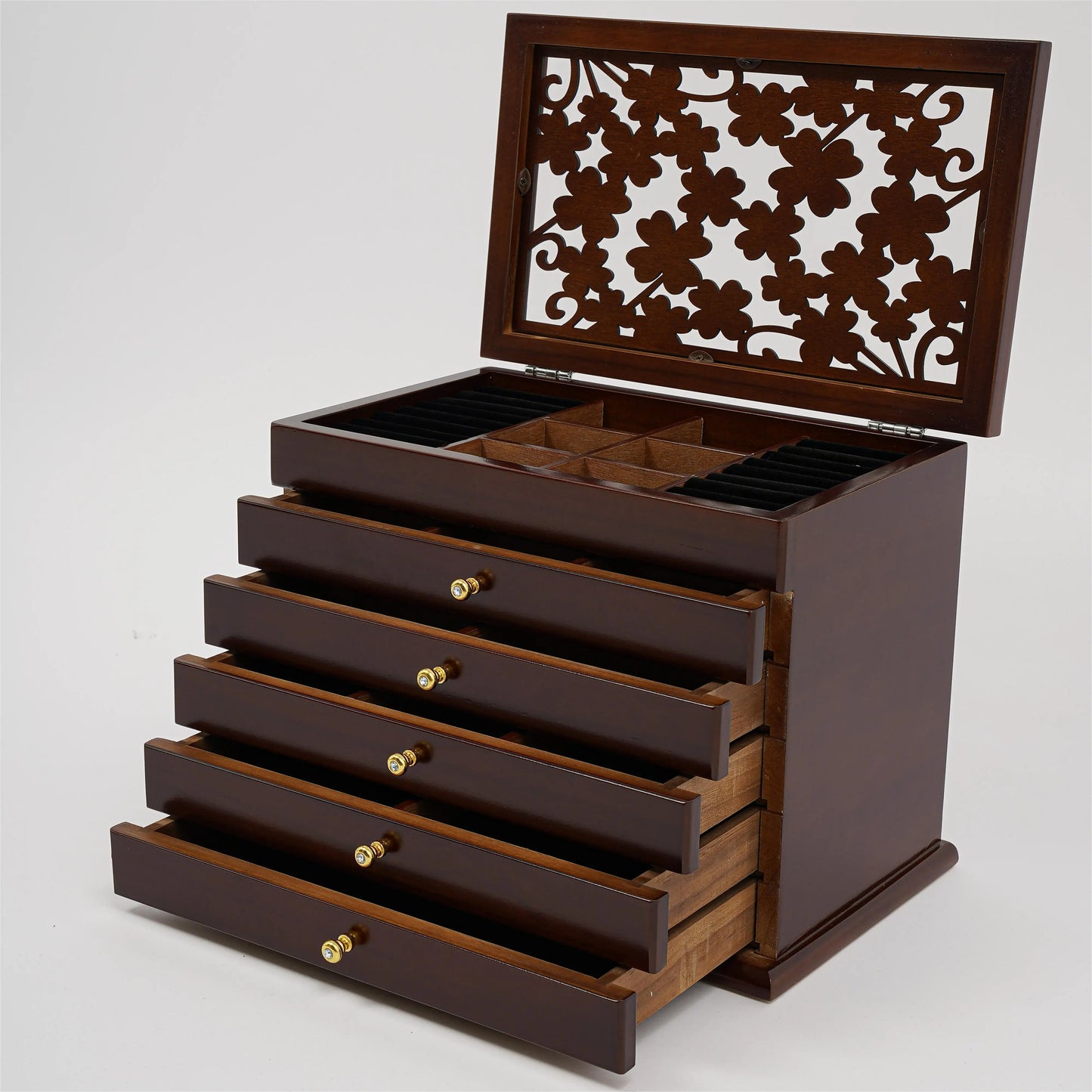 6-Tier Large Jewelry Box