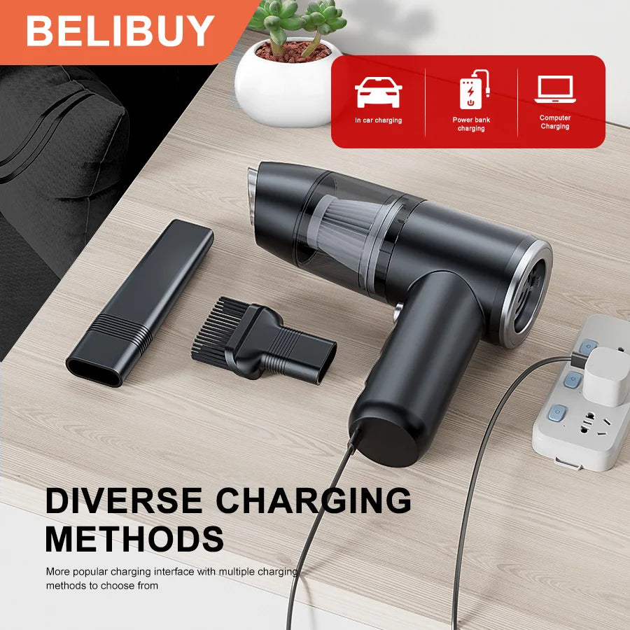 BELIBUY High Power Portable Vacuum Cleaner