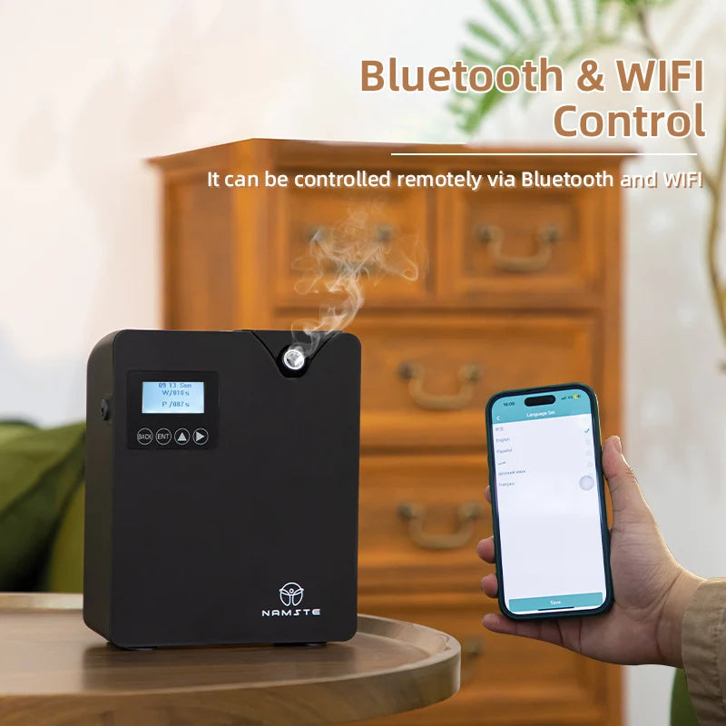 NAMSTE Aroma Diffuser WIFI Electric Bluetooth Room Fragrance  Air Freshener For Essential Oils