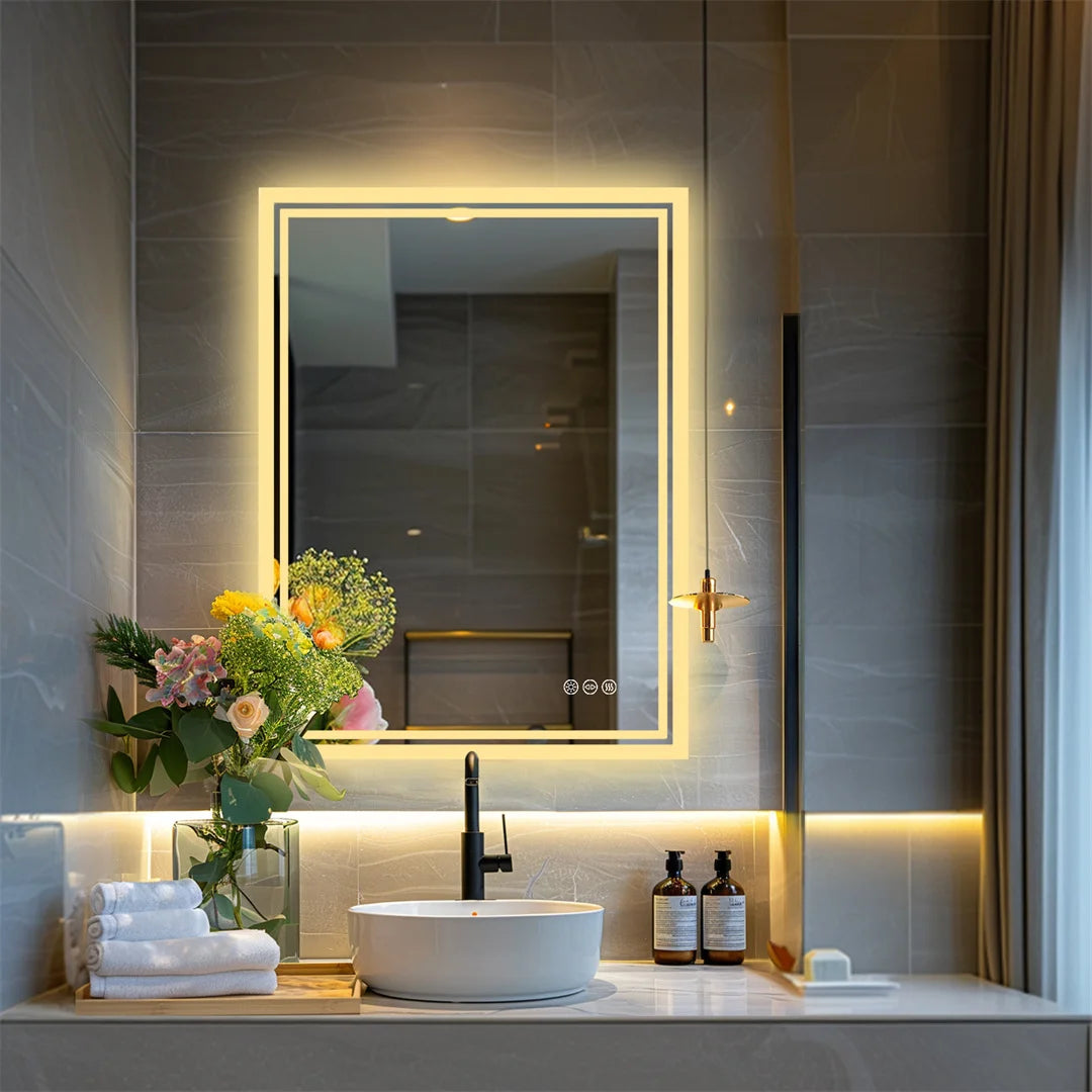 LUVODI Illuminate LED Backlight Bathroom Mirror