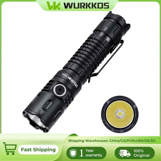 Wurkkos TD04 Flashlight With USB C Interface