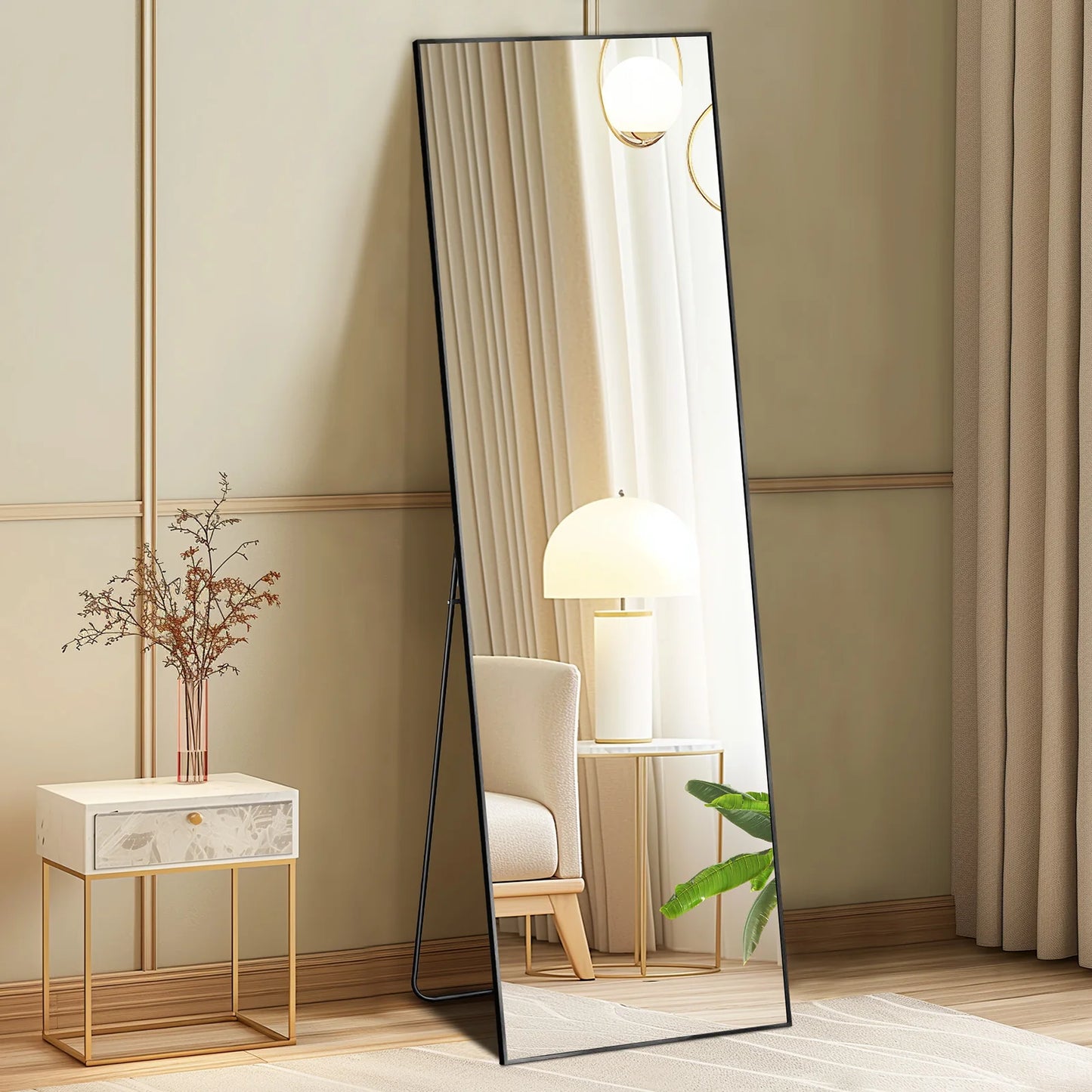 JHK 64"x21" Full Body Wall Mirror