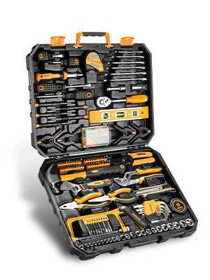 DEKO 228 Piece Auto Repair Tool and Hand Tool Kit