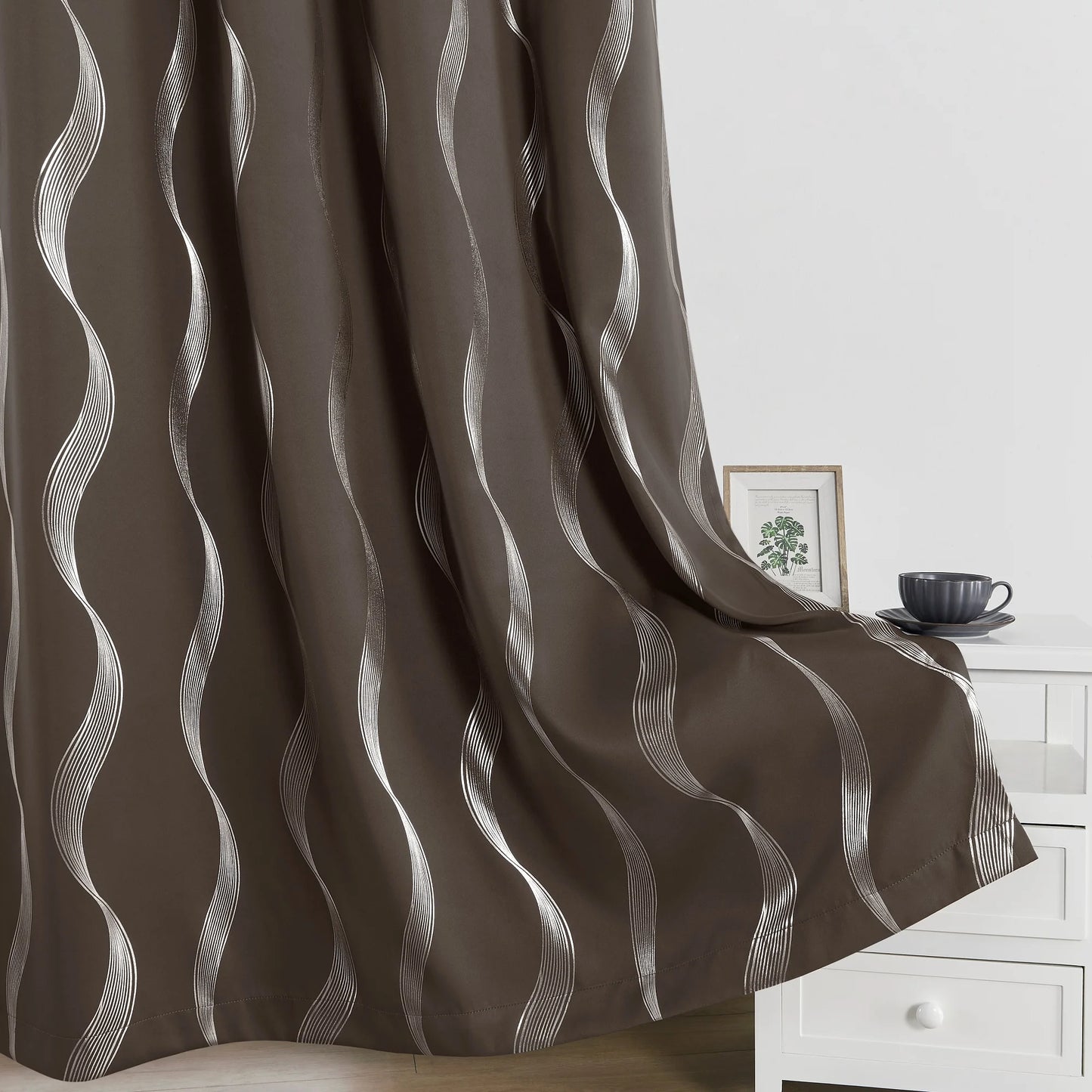 4 Piece Blackout Thermal Grommet Curtains