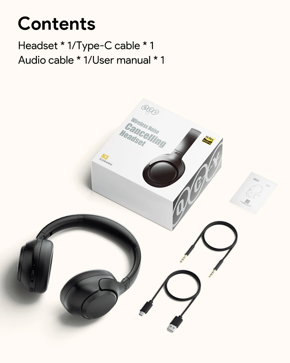 QCY H3 ANC Wireless Headphones