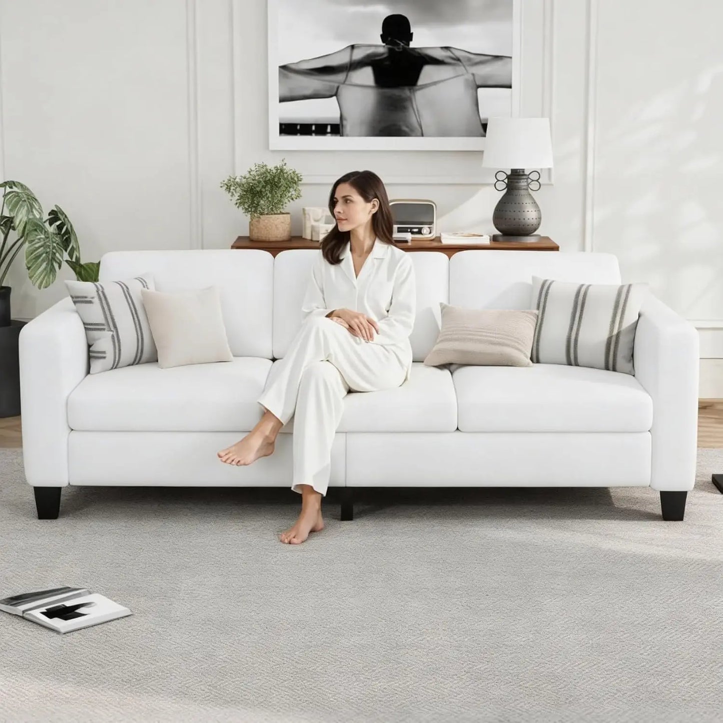 Small Sectional L Shaped Couch With Ottoman