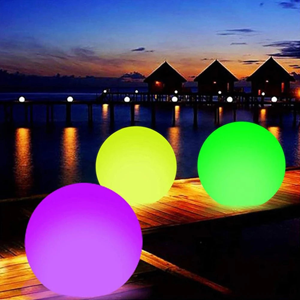 Outdoor LED Remote Control Garden Ball With 16 Colors