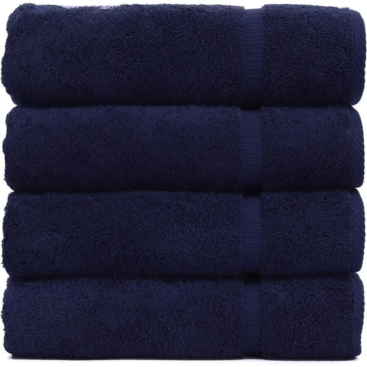 Set of 4 Super Absorbent Bath Towels