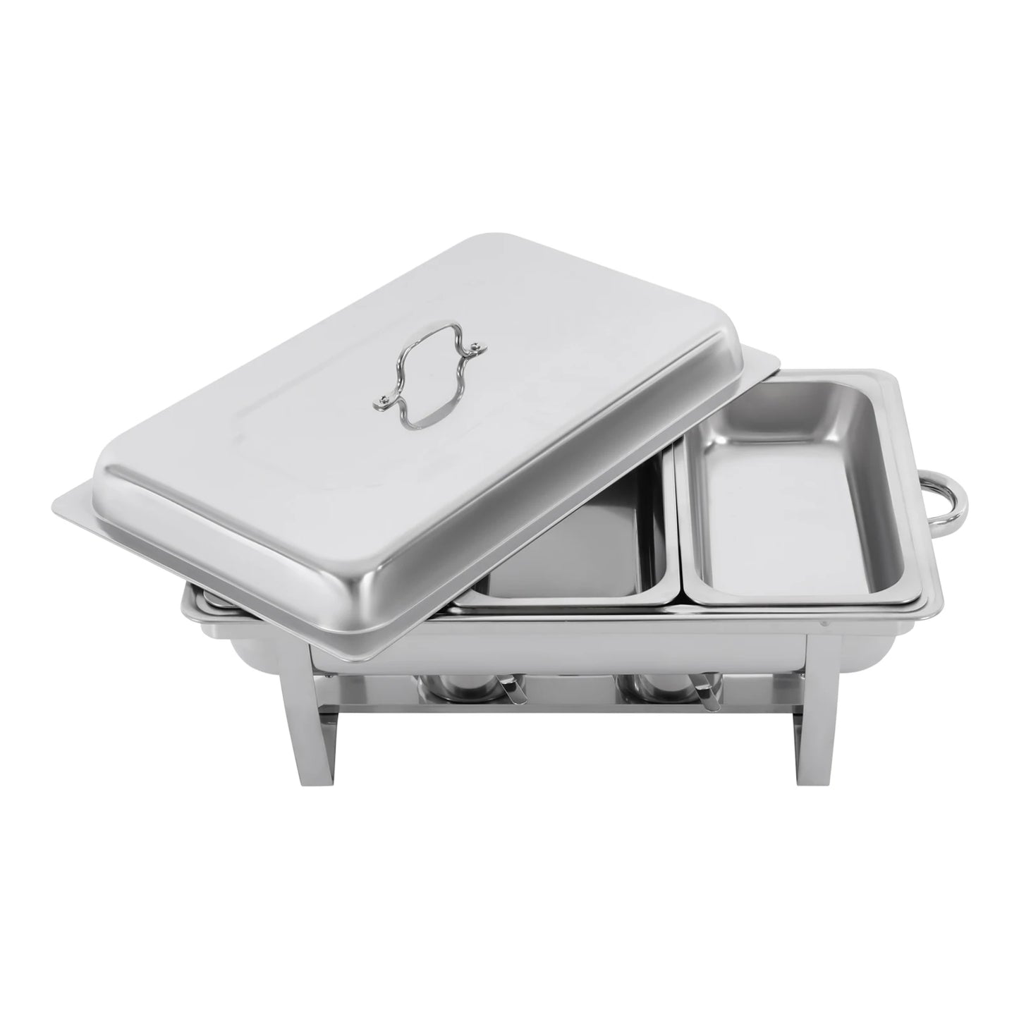 3-Compartment 410 Stainless Steel Chafing Dish