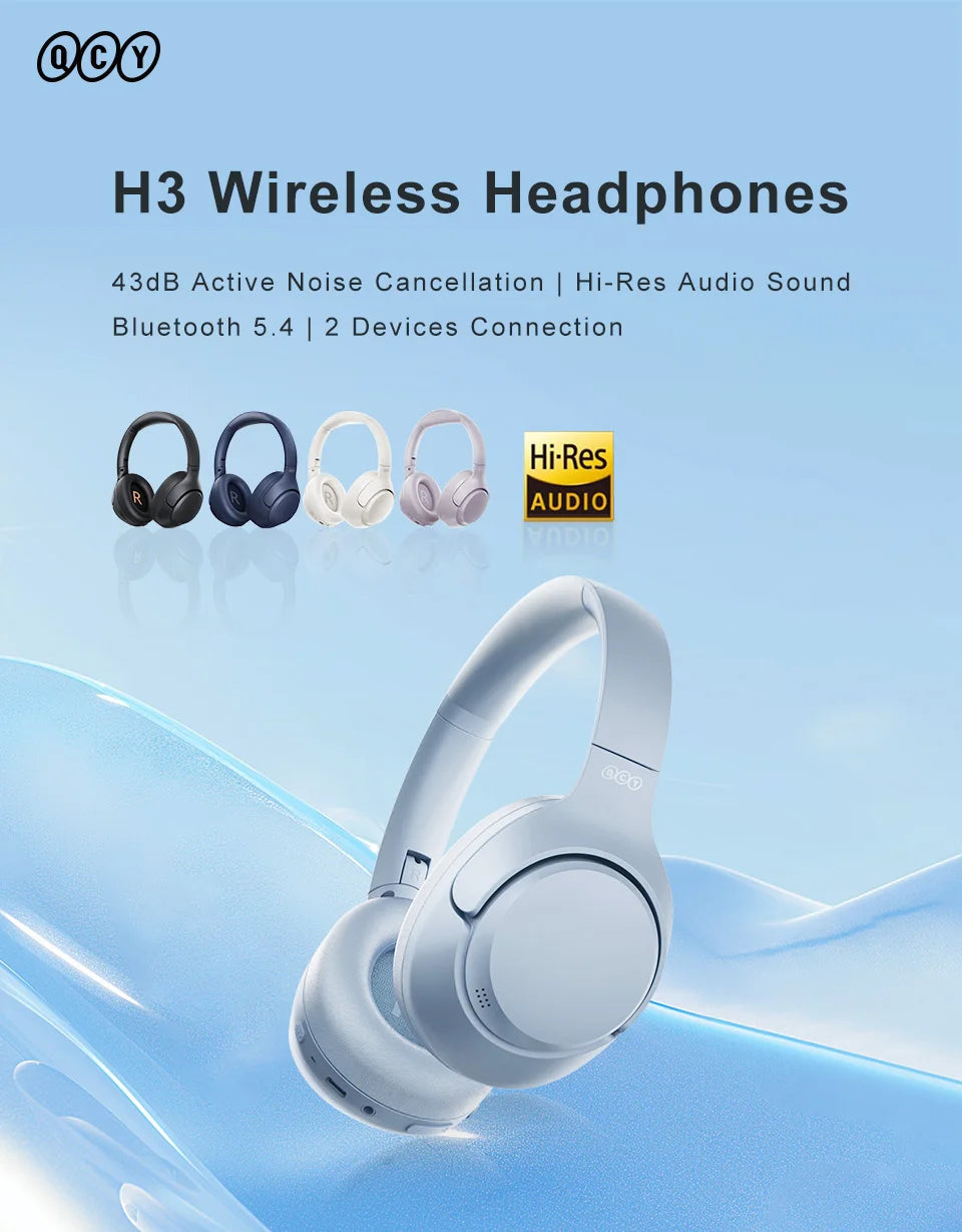 QCY H3 ANC Wireless Headphones
