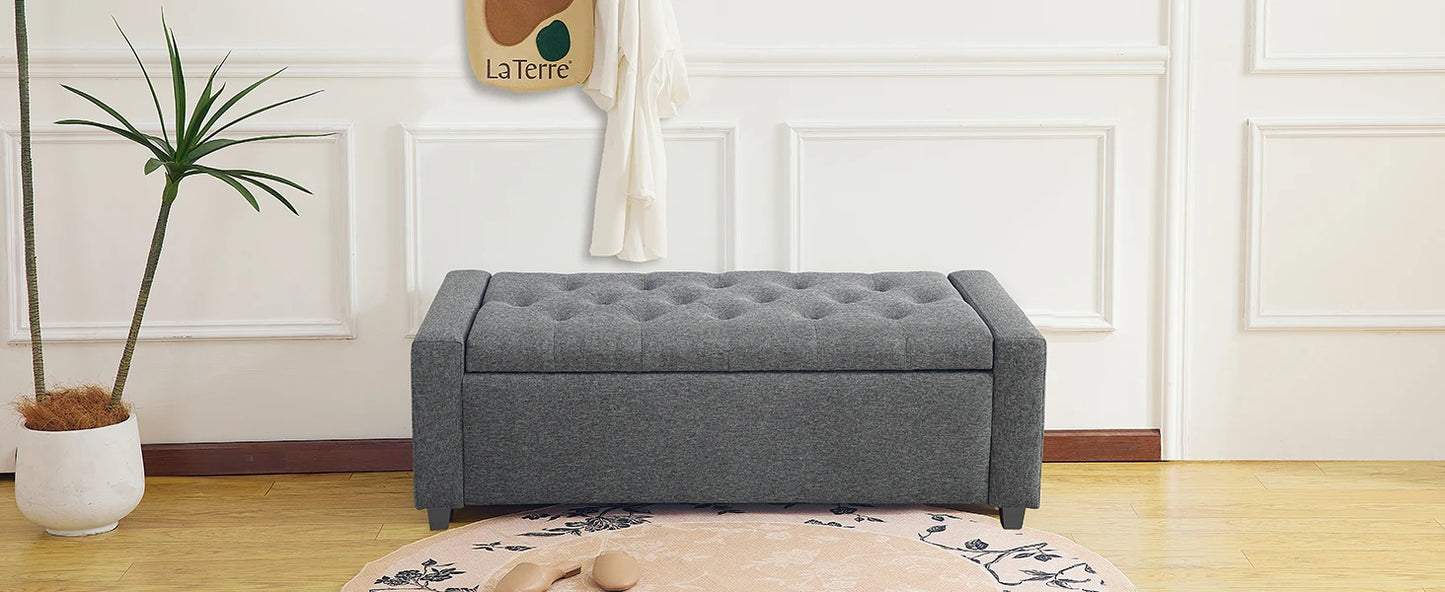 Redlife 47.8'' Storage Ottoman