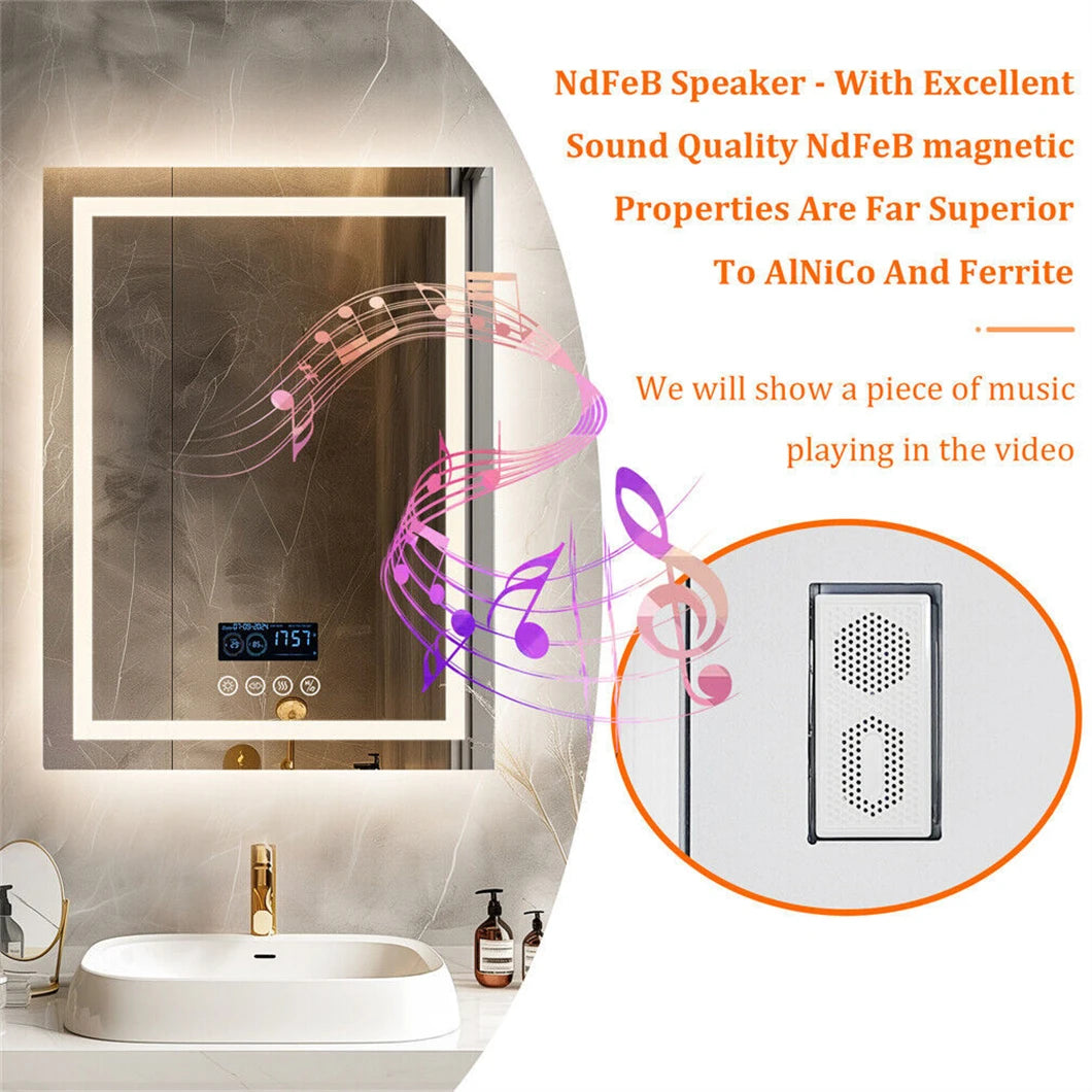 Smart LED Bathroom Mirror
