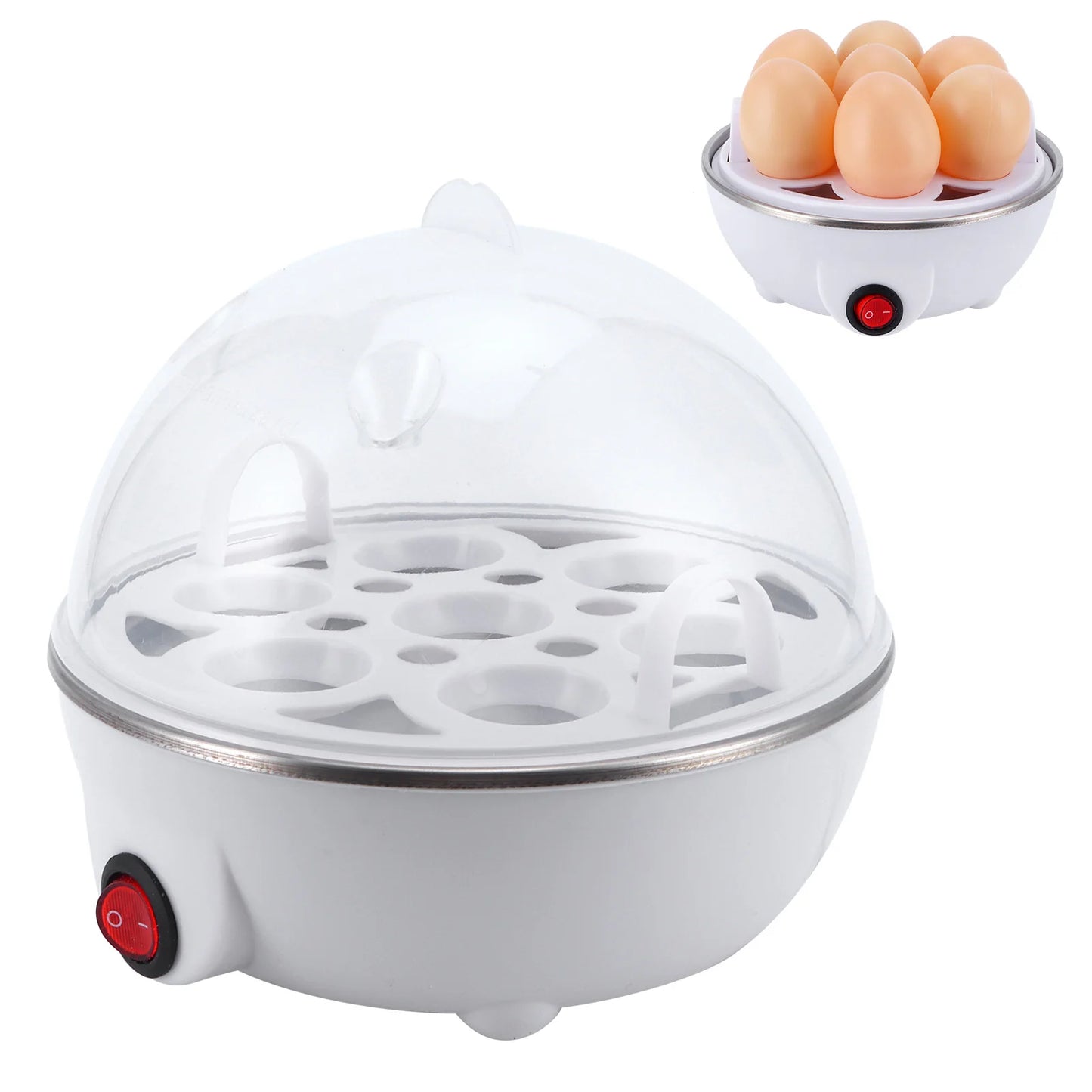 Multifunctional Egg Or Vegetable Cooker For Boiling And Poaching