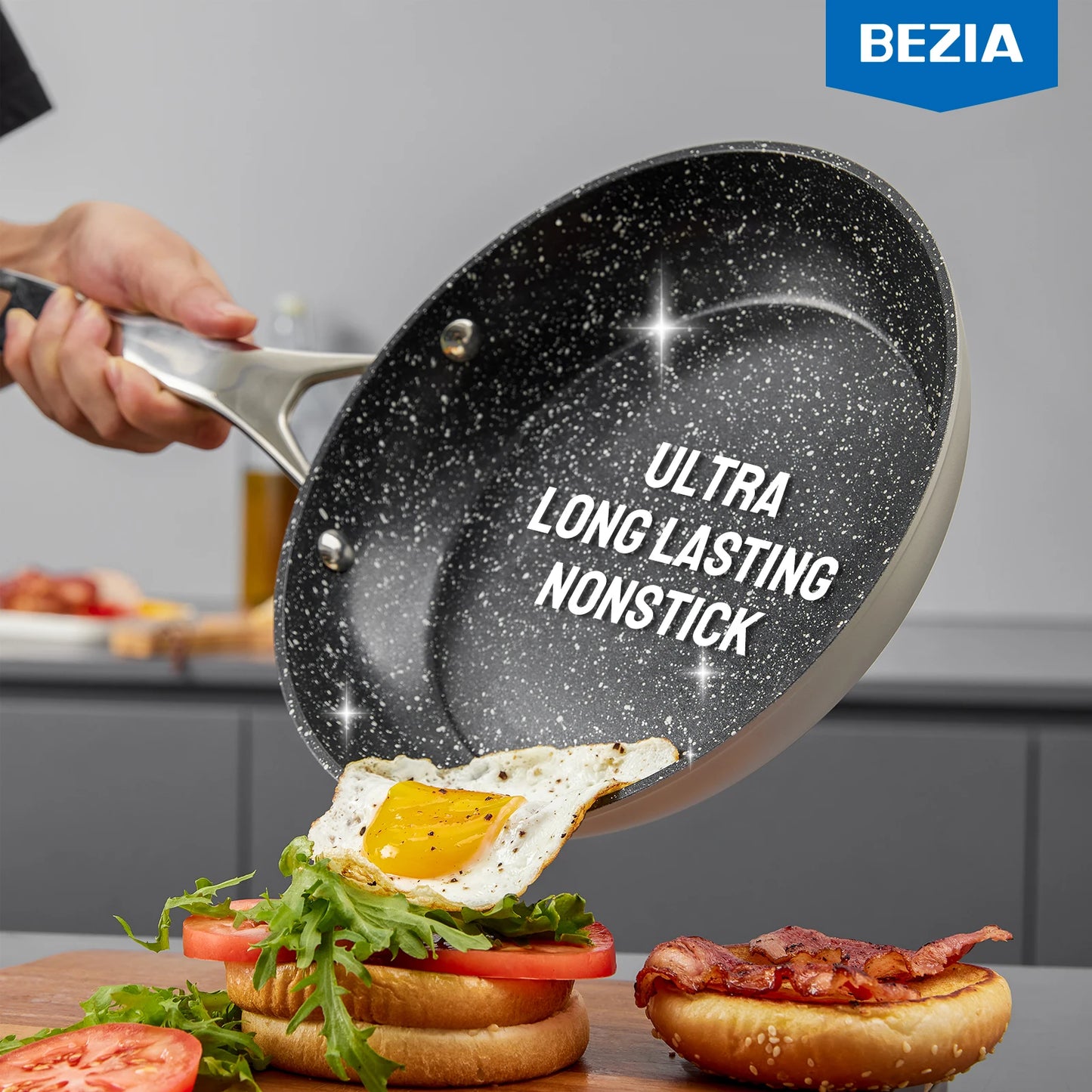 BEZIA 10-Piece Induction Cookware Set