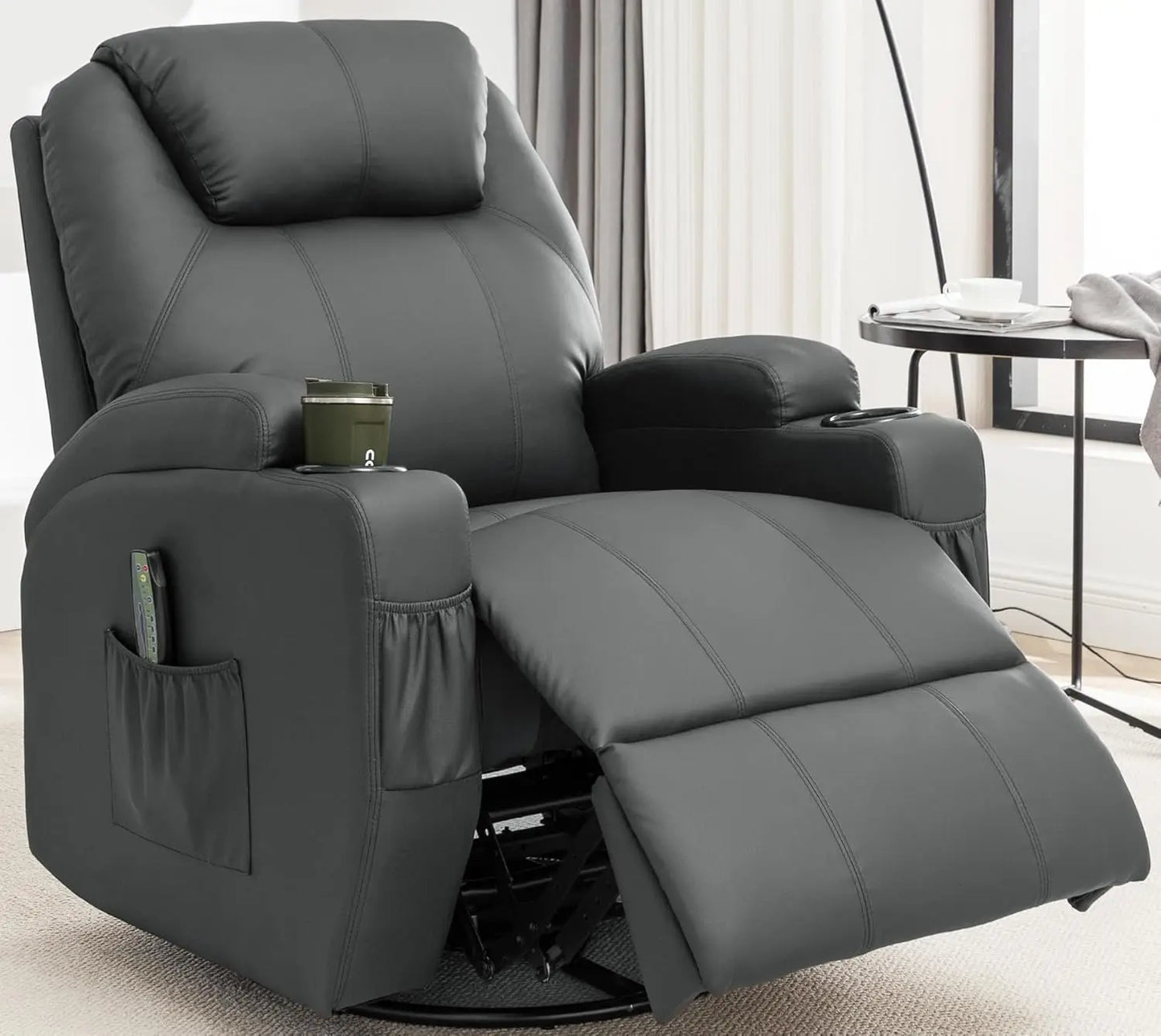 Recliner Chair with Massage and Heat