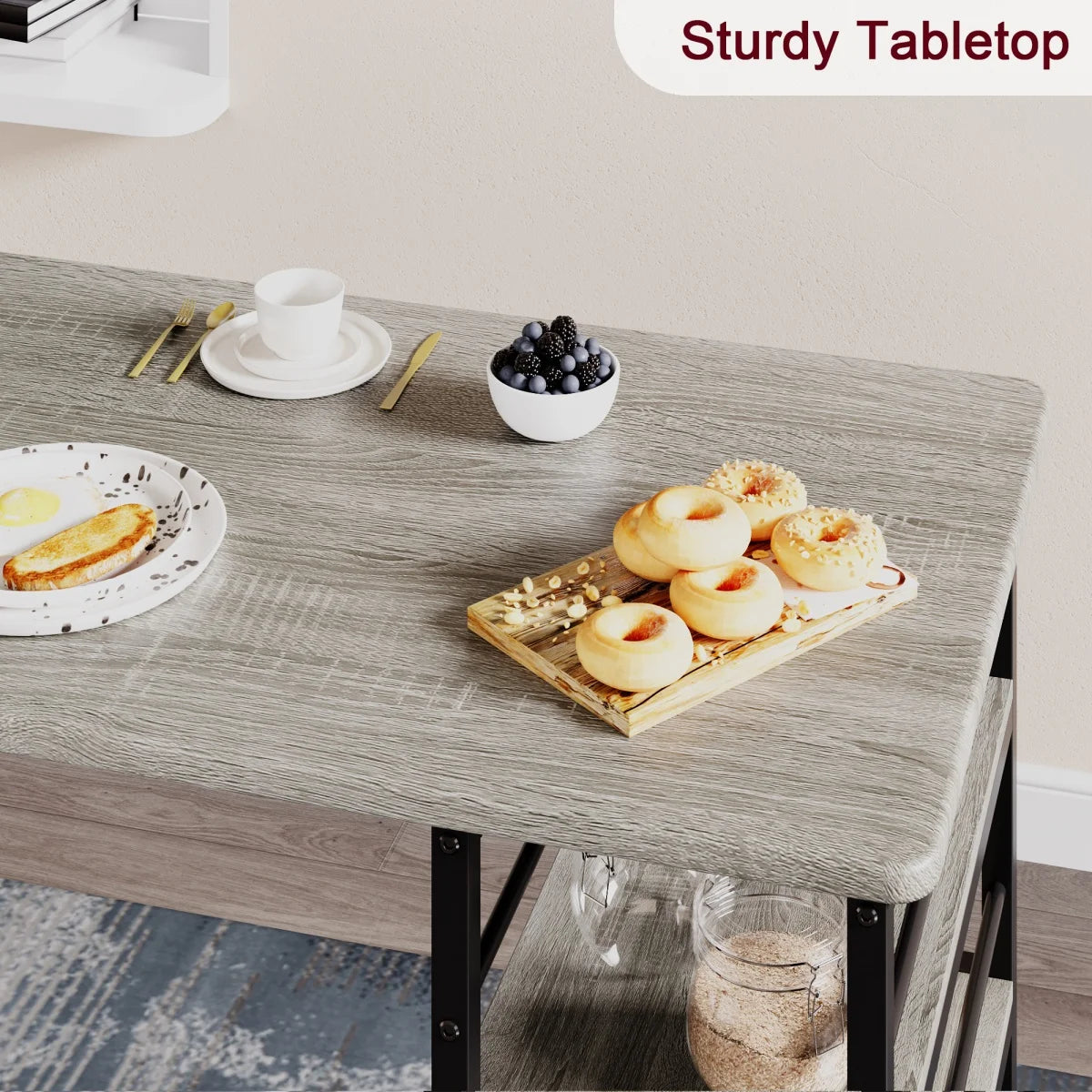 2-Person Dining Table Set For Small Spaces