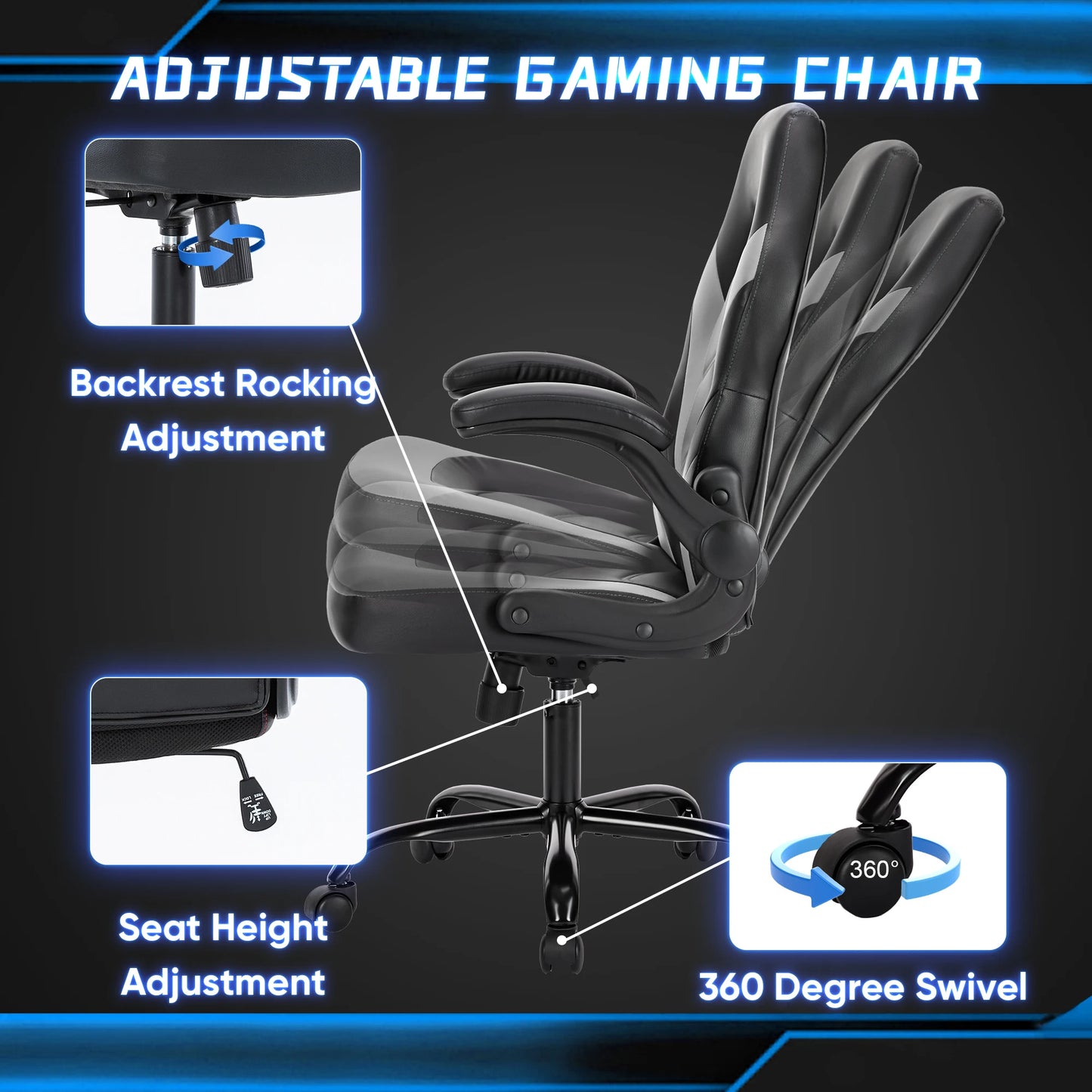 JHK Ergonomic Office Desk Chair