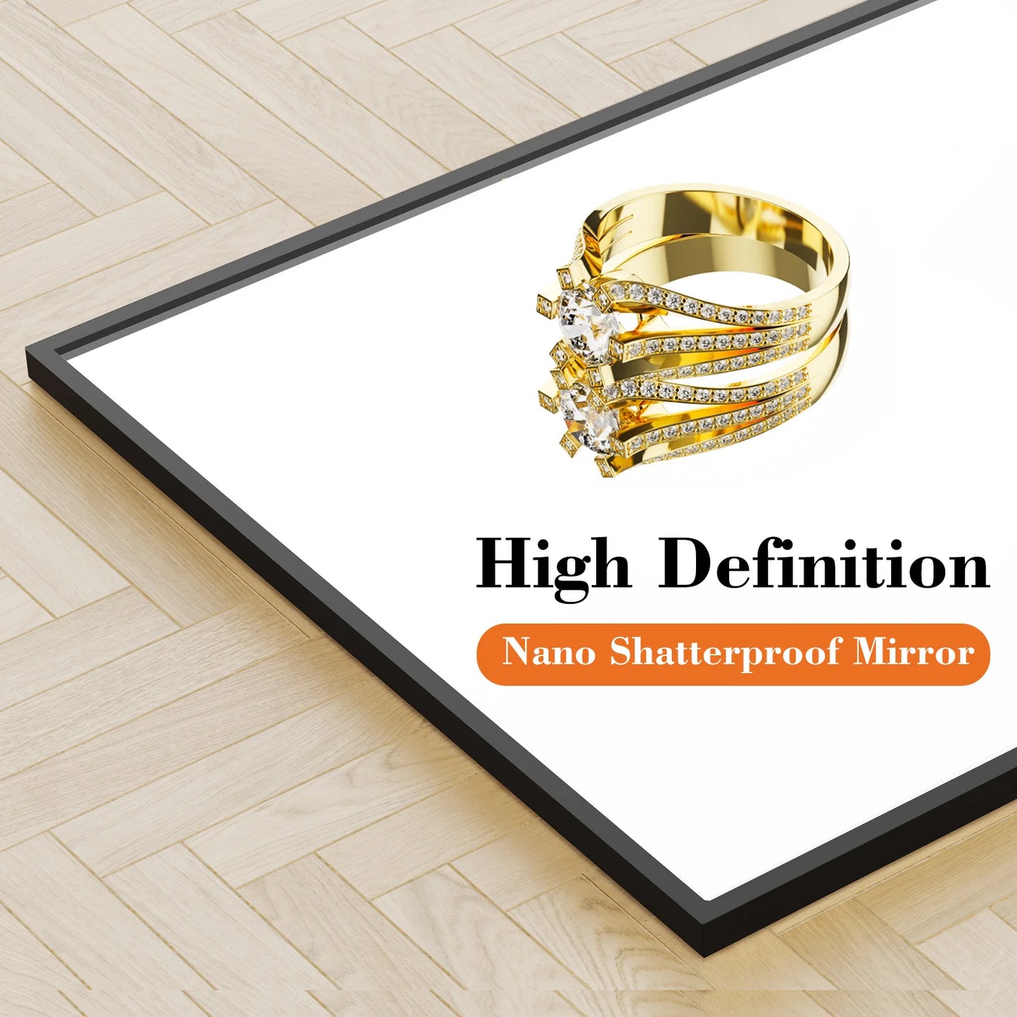 JHK 64"x21" Full Body Wall Mirror