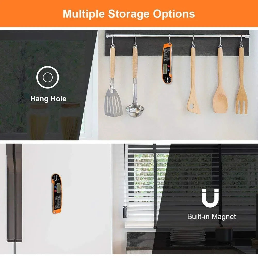 Digital Kitchen  Meat Thermometer For Meat With Food Probe