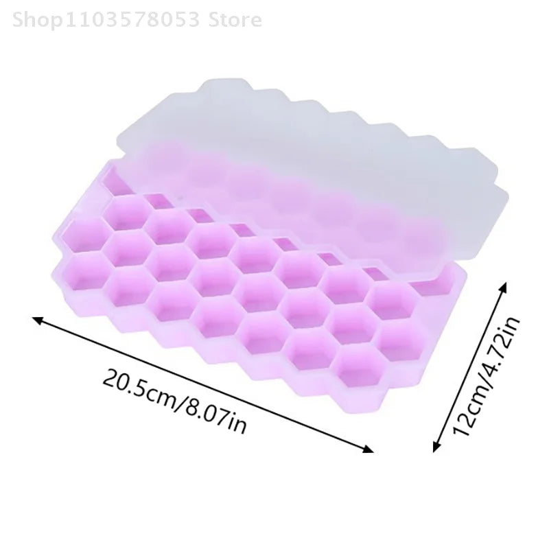37 Grids Silicone Meatball Mold With Lid