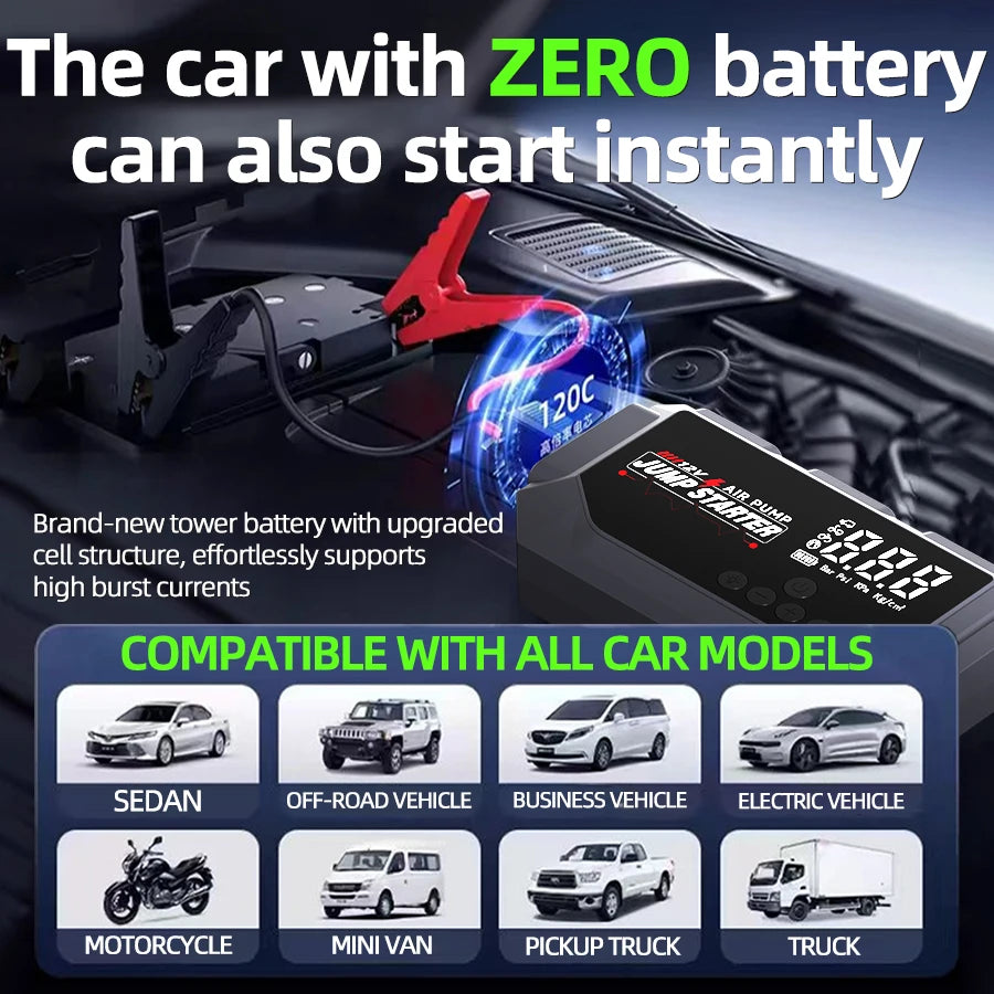 Hasatek Emergency Power Bank 4000A Jump Starter