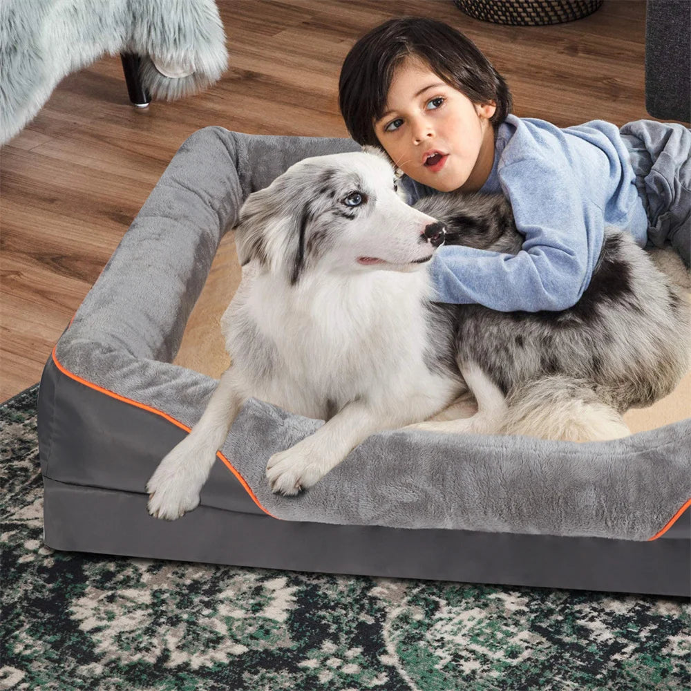 Jumbo Large Orthopedic Dog Bed