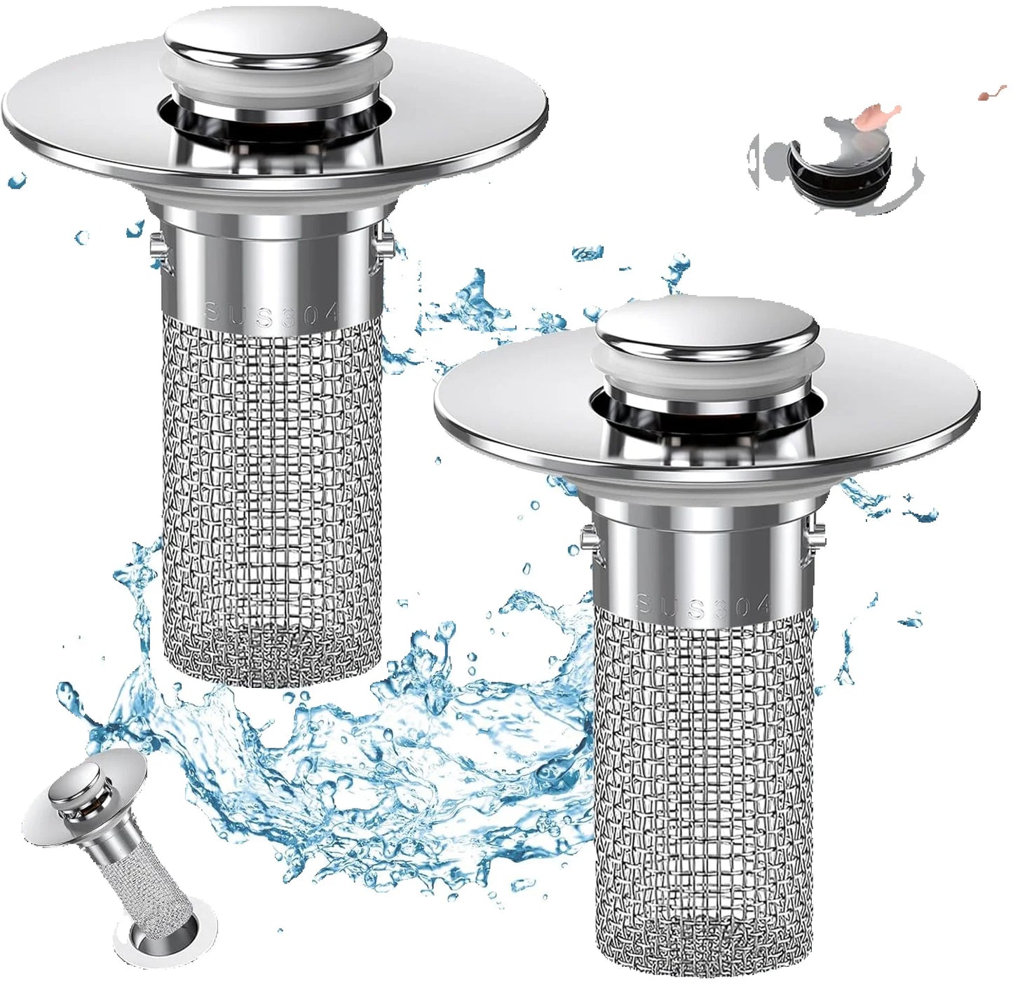 Bathroom Sink Drain Strainer