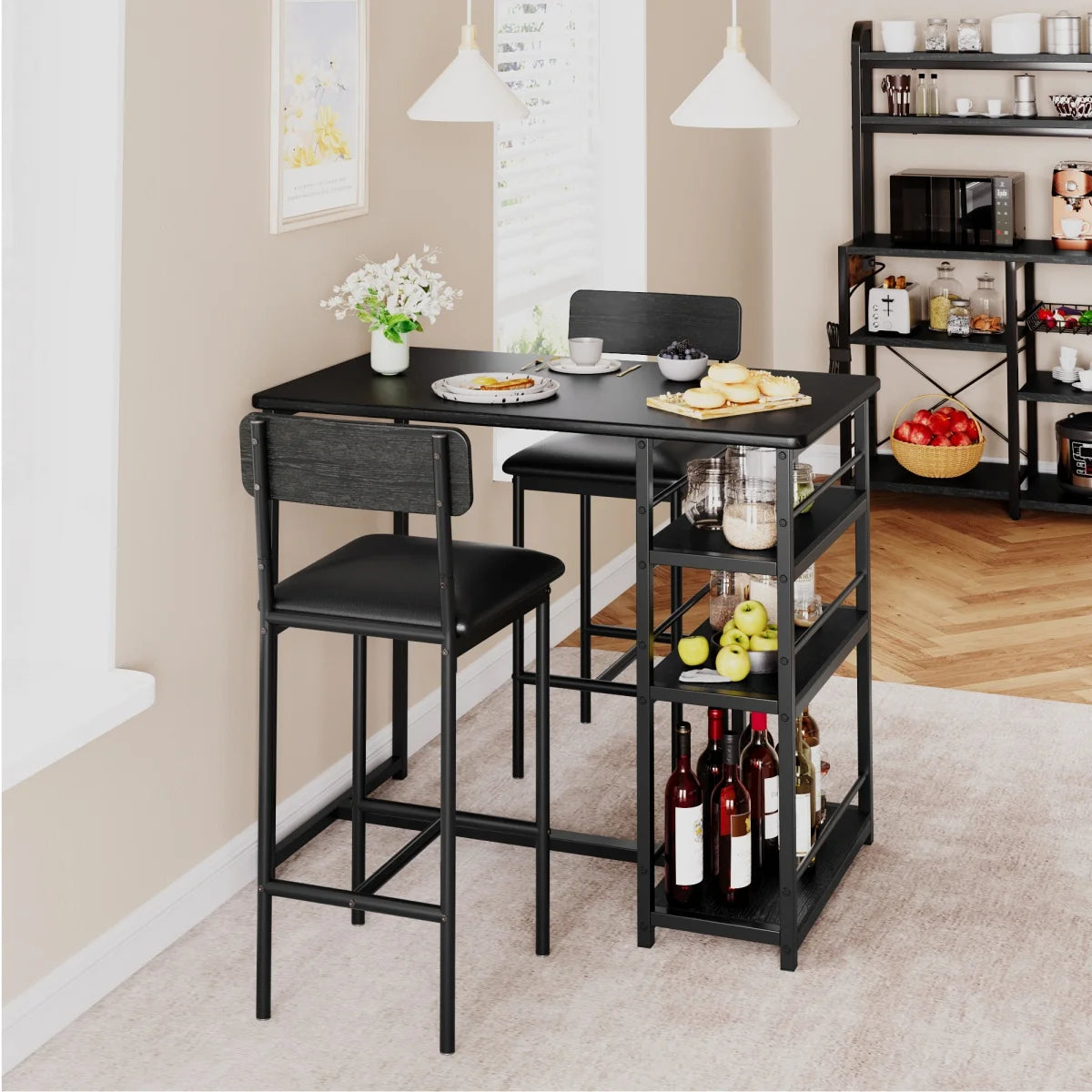 2-Person Dining Table Set For Small Spaces