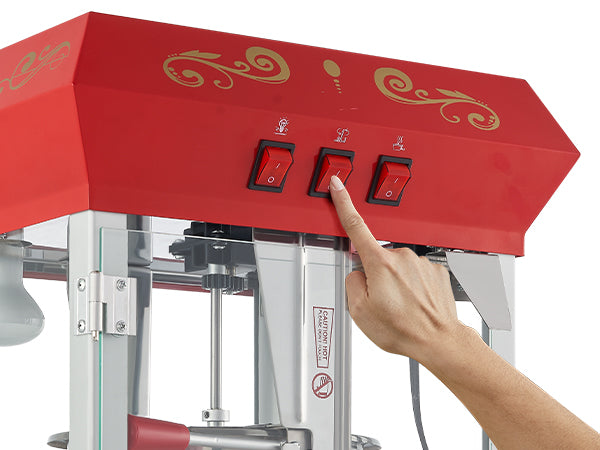 SucceBuy 8/12Oz Electric Popcorn Make with Scoop