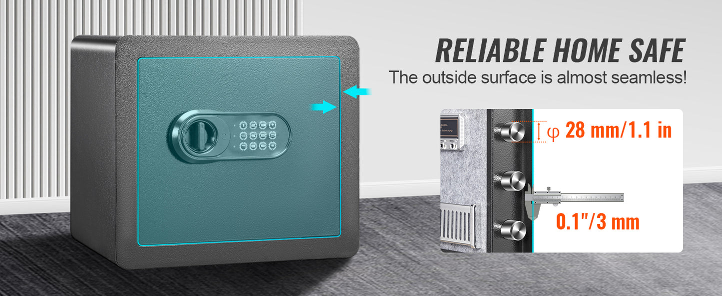 SucceBuy 1.2 or 0.5 Cubic Ft Electronic Safe